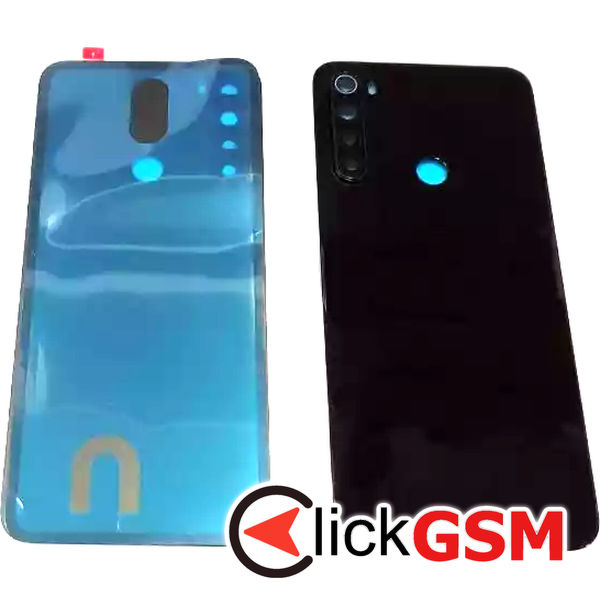 Piesa Capac Spate Cu Geam Camera Negru Xiaomi Redmi Note 8 3ifs