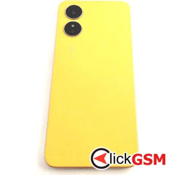 Piesa Capac Spate Cu Geam Camera Orange Oppo A17 2xcg