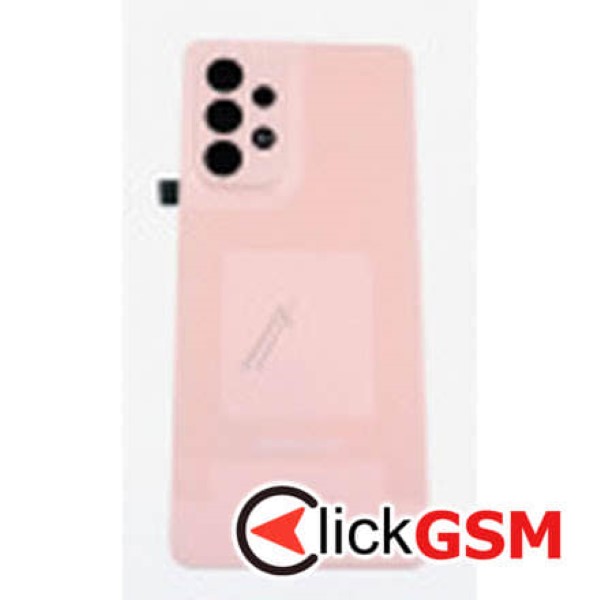 Piesa Capac Spate Cu Geam Camera Orange Samsung Galaxy A53 5g 1cye