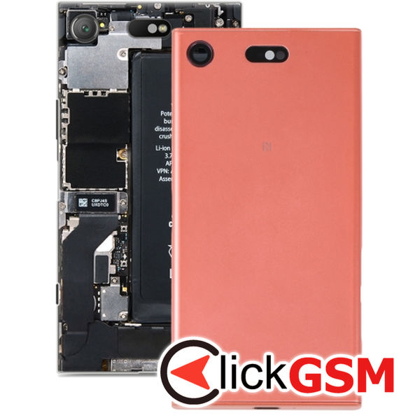 Piesa Capac Spate Cu Geam Camera Orange Sony Xperia Xz1 Compact 2uj7