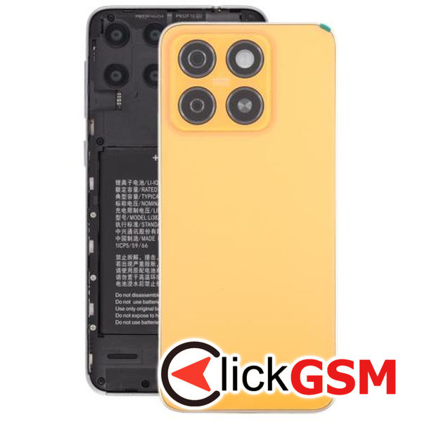 Piesa Capac Spate Cu Geam Camera Orange Zte Blade A55 4pa5