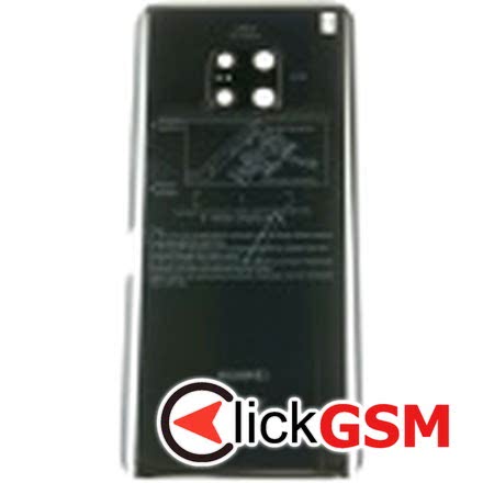 Capac Spate cu Geam Camera Negru Huawei Mate 20 Pro 1a0m