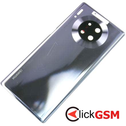 Capac Spate cu Geam Camera Argintiu Huawei Mate 30 Pro 8aq