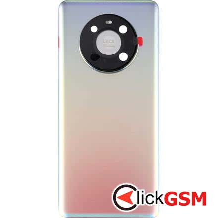 Capac Spate cu Geam Camera Silver Huawei Mate 40 24pc