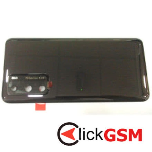 Capac Spate cu Geam Camera Negru Huawei P40 et0