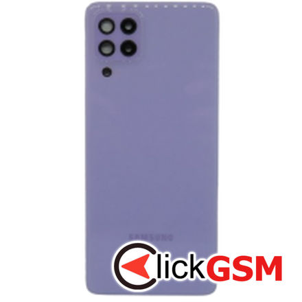 Capac Spate cu Geam Camera Violet Samsung Galaxy A22 5G 2cws
