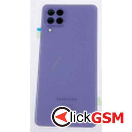 Capac Spate cu Geam Camera Violet Samsung Galaxy A22 1cxk