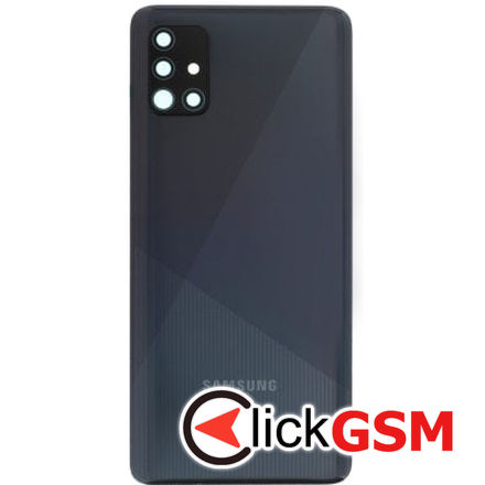 Capac Spate cu Geam Camera Negru Samsung Galaxy A51 2cx2