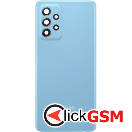 Capac Spate cu Geam Camera Albastru Samsung Galaxy A52 5G q9e
