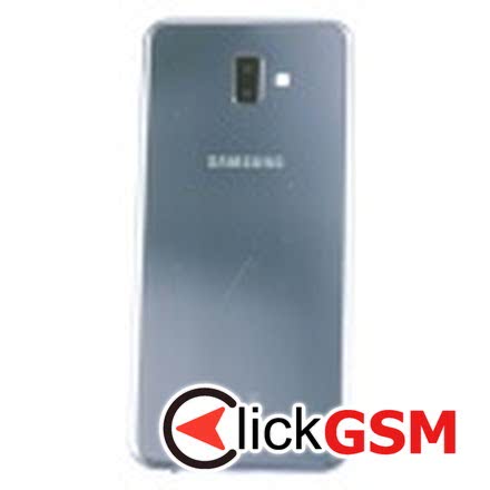 Capac Spate cu Geam Camera Gri Samsung Galaxy J6+ ih2