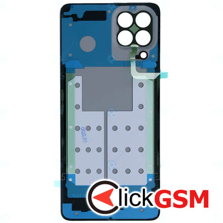 Capac Spate cu Geam Camera Albastru Samsung Galaxy M53 5G 1j90