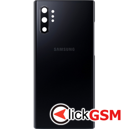 Capac Spate cu Geam Camera Negru Samsung Galaxy Note10+ 1niv