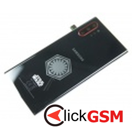 Capac Spate cu Geam Camera Negru Samsung Galaxy Note10+ 7hi