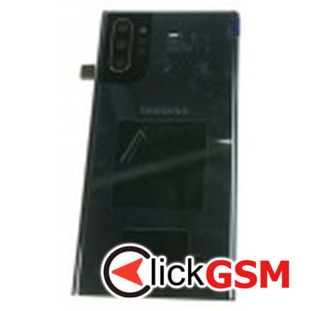 Capac Spate cu Geam Camera Negru Samsung Galaxy Note10+ t0y