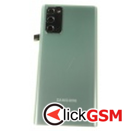 Capac Spate cu Geam Camera Verde Samsung Galaxy Note20 5G 1153