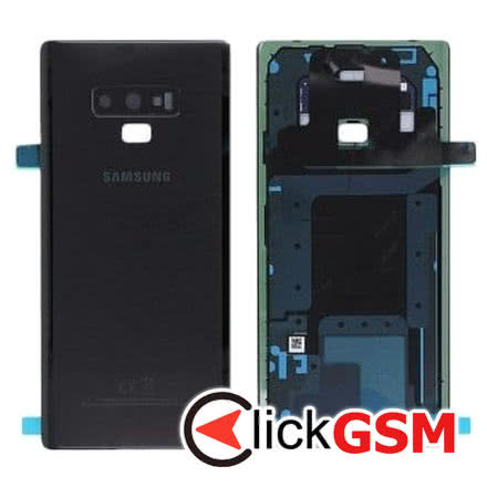 Capac Spate cu Geam Camera Negru Samsung Galaxy Note8 2hlp