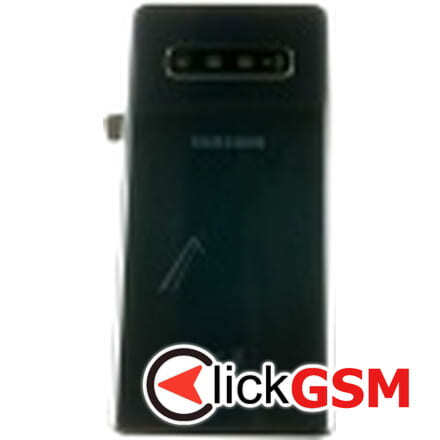 Capac Spate cu Geam Camera Negru Samsung Galaxy S10+ 741