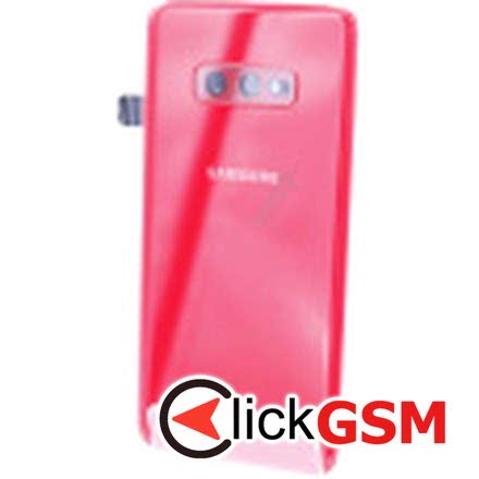 Capac Spate cu Geam Camera Rosu Samsung Galaxy S10e 62x