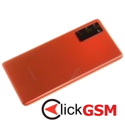 Capac Spate cu Geam Camera Rosu Samsung Galaxy S20 FE 5G ilb