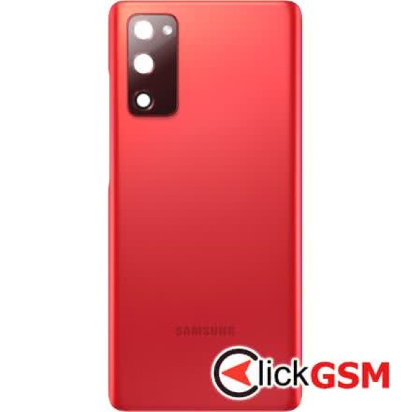 Capac Spate cu Geam Camera Rosu Samsung Galaxy S20 FE 1c9d