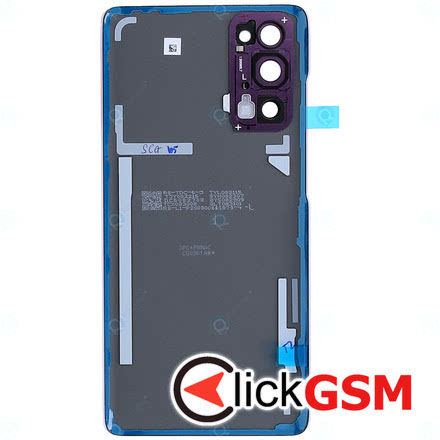Capac Spate cu Geam Camera Violet Samsung Galaxy S20 FE nud