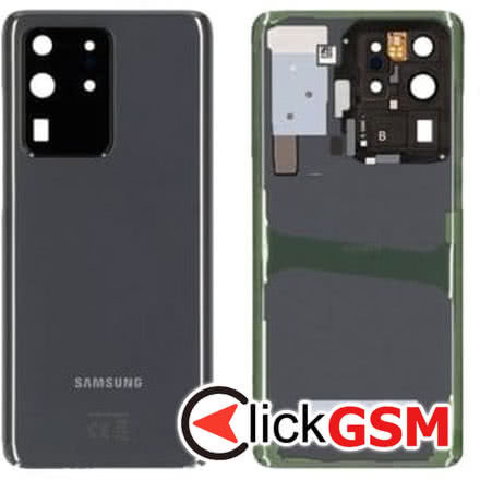 Capac Spate cu Geam Camera Negru Samsung Galaxy S20 Ultra 5G 2d1c