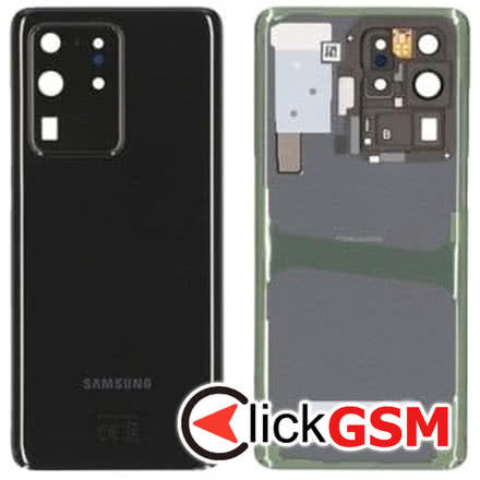 Capac Spate cu Geam Camera Negru Samsung Galaxy S20 Ultra 5G 2d42