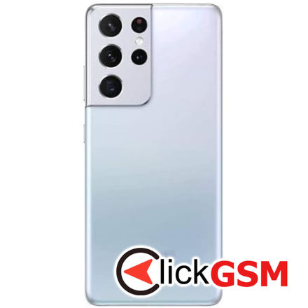 Capac Spate cu Geam Camera Argintiu Samsung Galaxy S21 Ultra 5G 2d8b