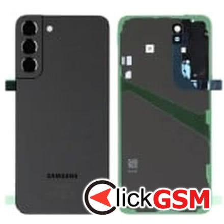 Capac Spate cu Geam Camera Graphite Samsung Galaxy S22+ 2d97