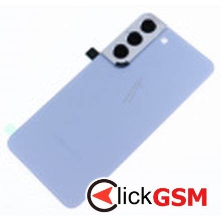 Capac Spate cu Geam Camera Albastru Samsung Galaxy S22 iu7