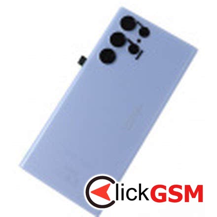 Capac Spate cu Geam Camera Albastru Samsung Galaxy S22 Ultra 1dx7