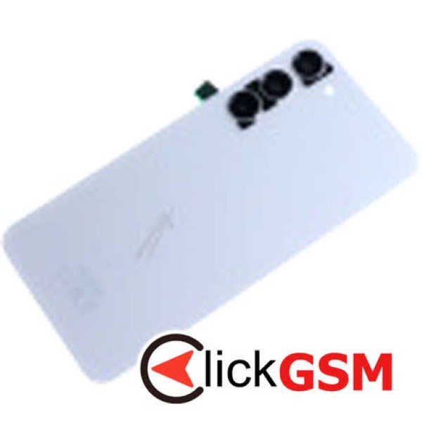 Capac Spate cu Geam Camera Crem Samsung Galaxy S23+ 28kd