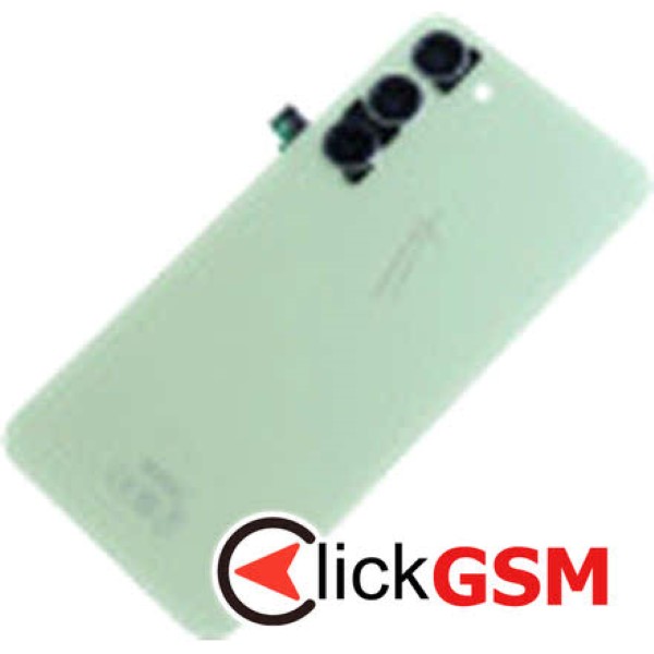 Capac Spate cu Geam Camera Verde Samsung Galaxy S23+ 28ka