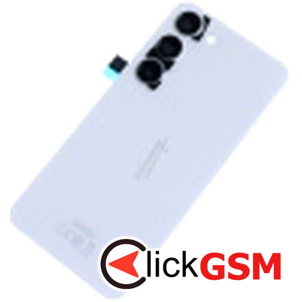 Capac Spate cu Geam Camera Crem Samsung Galaxy S23 27t7