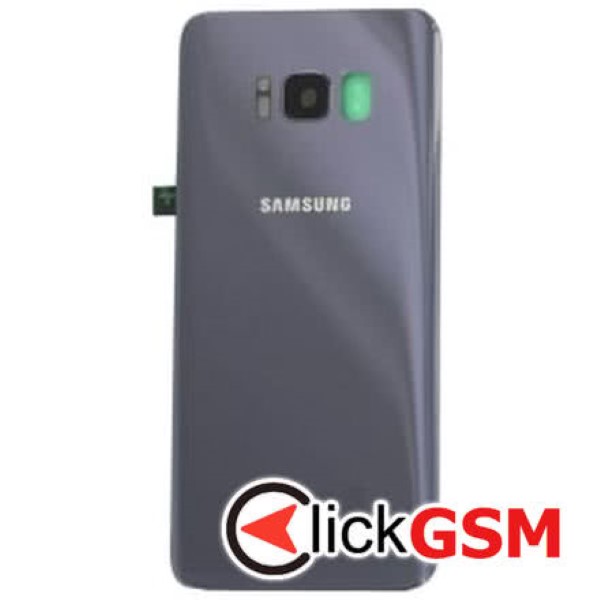 Capac Spate cu Geam Camera Gri Samsung Galaxy S8 2d60