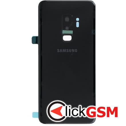 Capac Spate cu Geam Camera Negru Samsung Galaxy S9+ 2d93