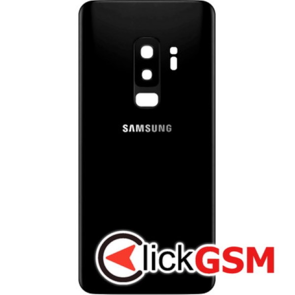 Capac Spate cu Geam Camera Negru Samsung Galaxy S9+ gms