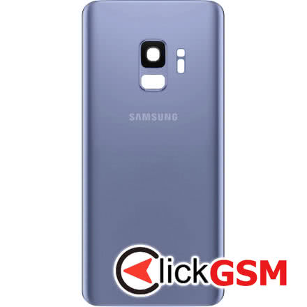Capac Spate cu Geam Camera Albastru Samsung Galaxy S9 fi8
