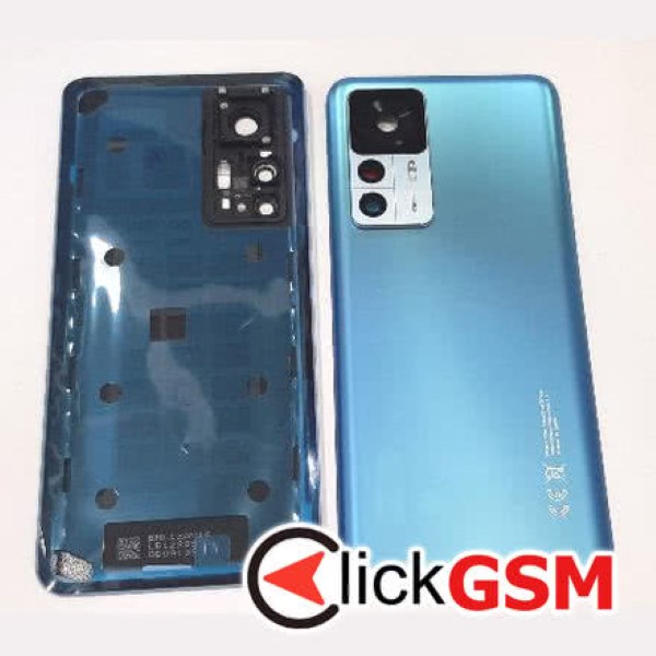 Capac Spate cu Geam Camera Blue Xiaomi 12T 37gh