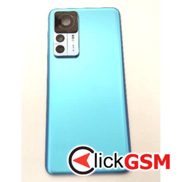 Capac Spate cu Geam Camera Blue Xiaomi 12T Pro 37gx