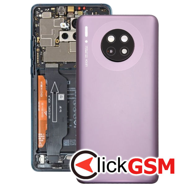 Piesa Capac Spate Cu Geam Camera Purple Huawei Mate 30 4nbs