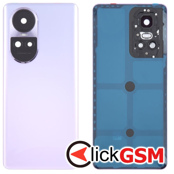 Piesa Capac Spate Cu Geam Camera Purple Oppo Reno10 Pro 49ae