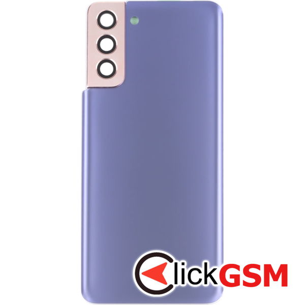 Piesa Piesa Capac Spate Cu Geam Camera Purple Samsung Galaxy S21.plus 5g 4ag9