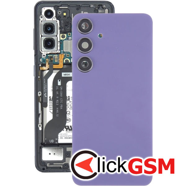 Piesa Capac Spate Cu Geam Camera Purple Samsung Galaxy S24.plus 4axo