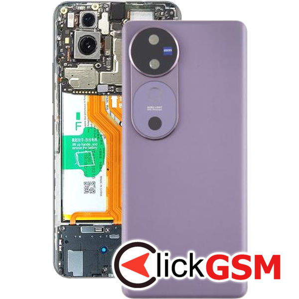 Piesa Capac Spate Cu Geam Camera Purple Vivo V40 43hp