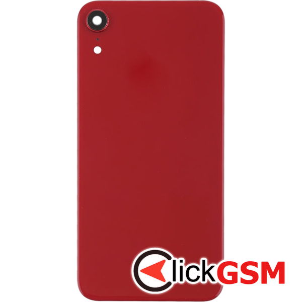 Piesa Capac Spate Cu Geam Camera Red Apple Iphone Xr 4fu5