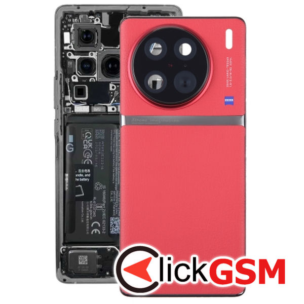 Piesa Piesa Capac Spate Cu Geam Camera Red Vivo X90 Pro 2t4c