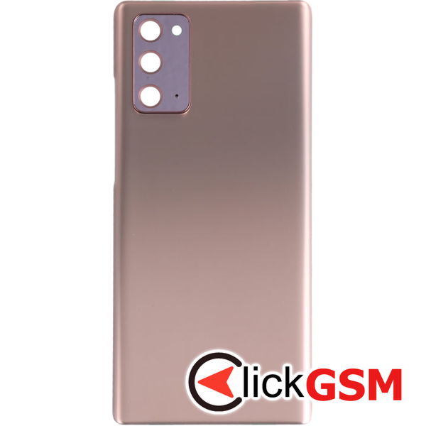 Piesa Capac Spate Cu Geam Camera Rose Gold Samsung Galaxy Note20 4ain