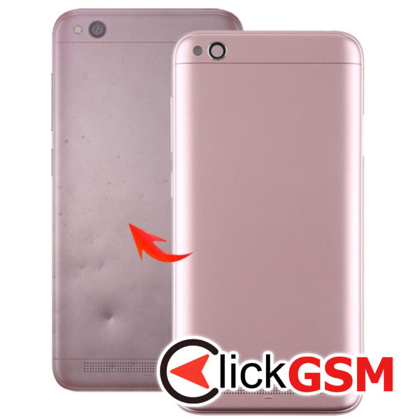 Piesa Piesa Capac Spate Cu Geam Camera Rose Gold Xiaomi Redmi 5a 25vr