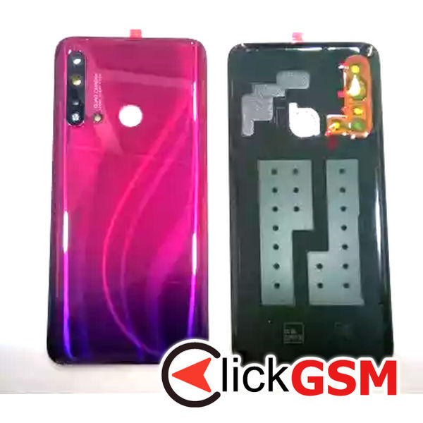 Piesa Piesa Capac Spate Cu Geam Camera Rosu Huawei P20 Lite 2019 Hap